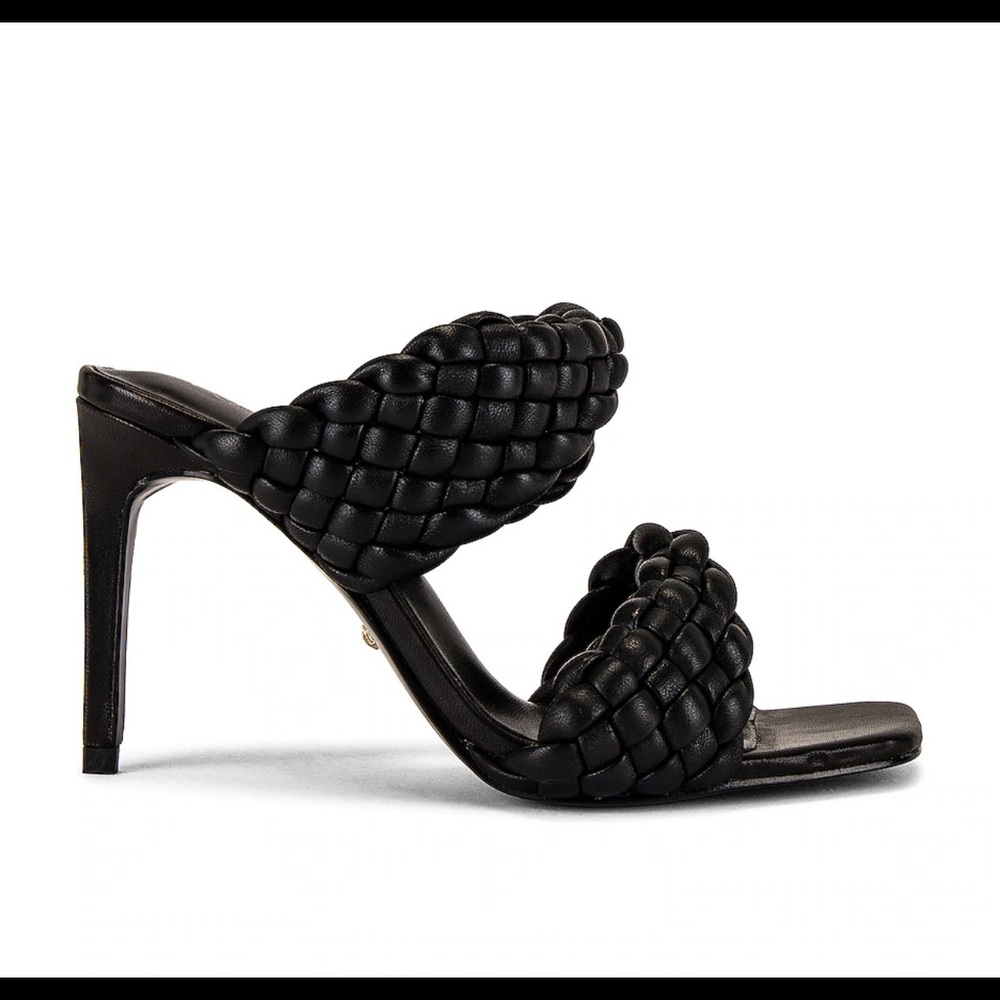 Black Raye heels from Revolve